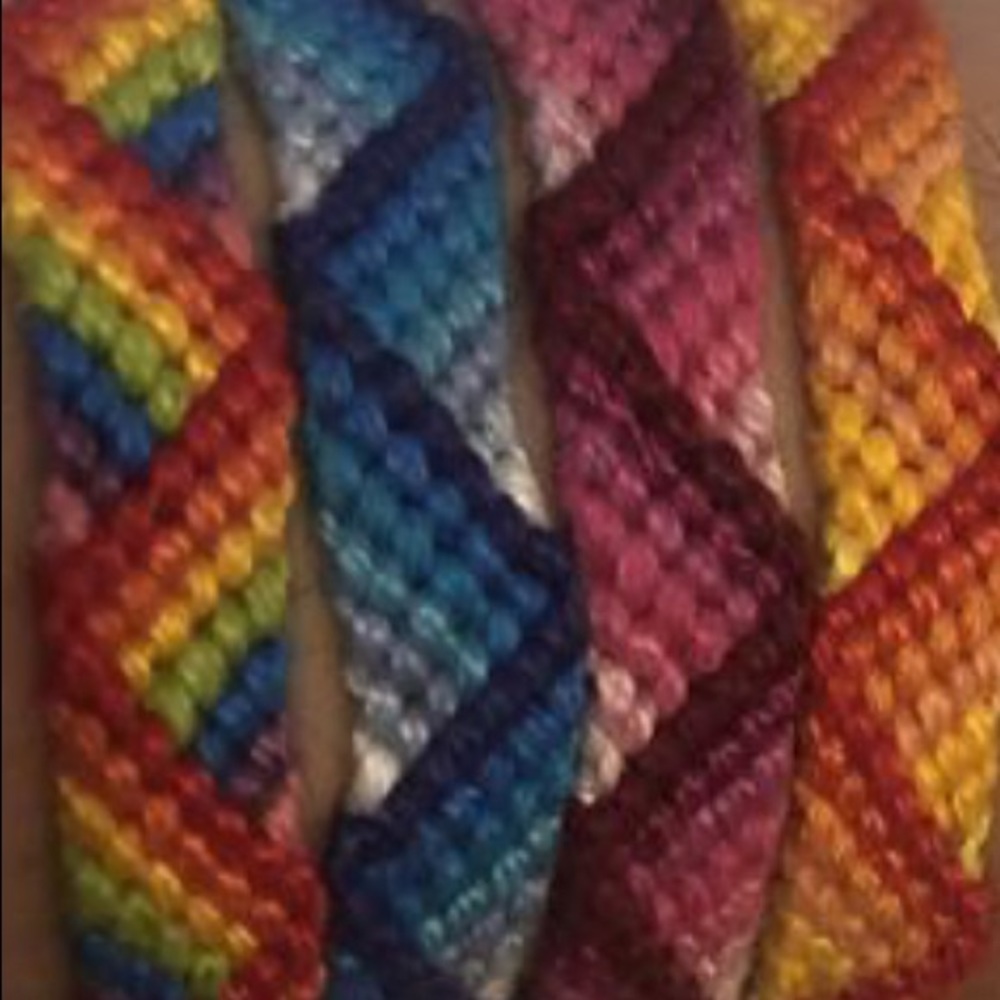 Handmade friendship bracelets!